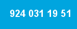 924 031 19 51 924 031 19 51